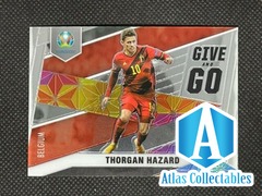 2021 Mosaic UEFA Soccer - Thorgan Hazard GIVE AND GO Insert #2 - Belgium